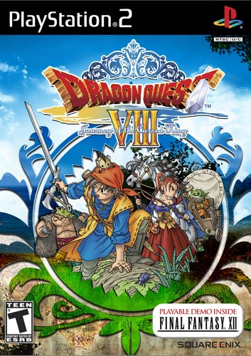 DRAGON QUEST VIII JOURNEY OF THE CURSED KING - PLAYSTATION 2