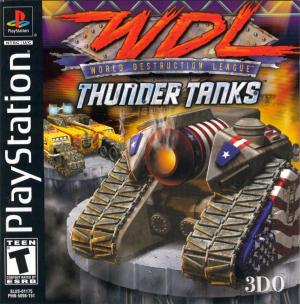 WDL THUNDER TANKS  - PS1