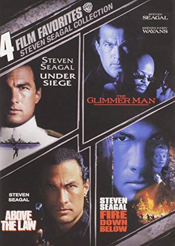 STEVEN SEAGAL COLLECTION: 4 FILM FAVORITES - UNDER SIEGE / THE GLIMMER MAN / ABOVE THE LAW / FIRE DOWN BELOW