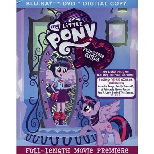 MY LITTLE PONY: EQUESTRIA GIRLS - BLU-FULL LENGTH MOVIE PREMIERE