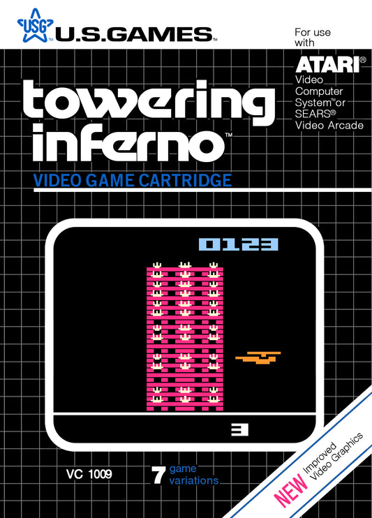 TOWERING INFERNO  - ATARI2600
