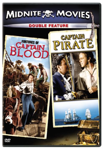 CAPTAIN BLOOD/CAPTAIN PIRATE  - DVD-DOUBLE FEATURE-MIDNIGHT MOVIES