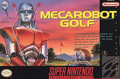 MECAROBOT GOLF  - SNES (W/BOX & MANUAL)