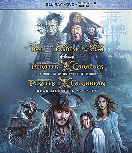 PIRATES OF THE CARIBBEAN: DEAD MEN TELL NO TALES [BLU-RAY] (BILINGUAL)