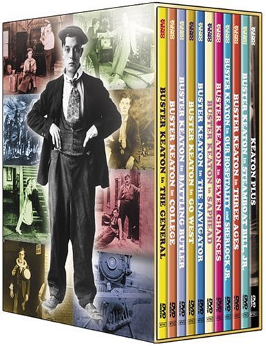 THE ART OF BUSTER KEATON (THE GENERAL / SHERLOCK, JR. / OUR HOSPITALITY / THE NAVIGATOR / STEAMBOAT BILL JR. / COLLEGE / THREE AGES / BATTLING BUTLER / GO WEST / THE SAPHEAD / SEVEN CHANCES / 21 SHORT FILMS)