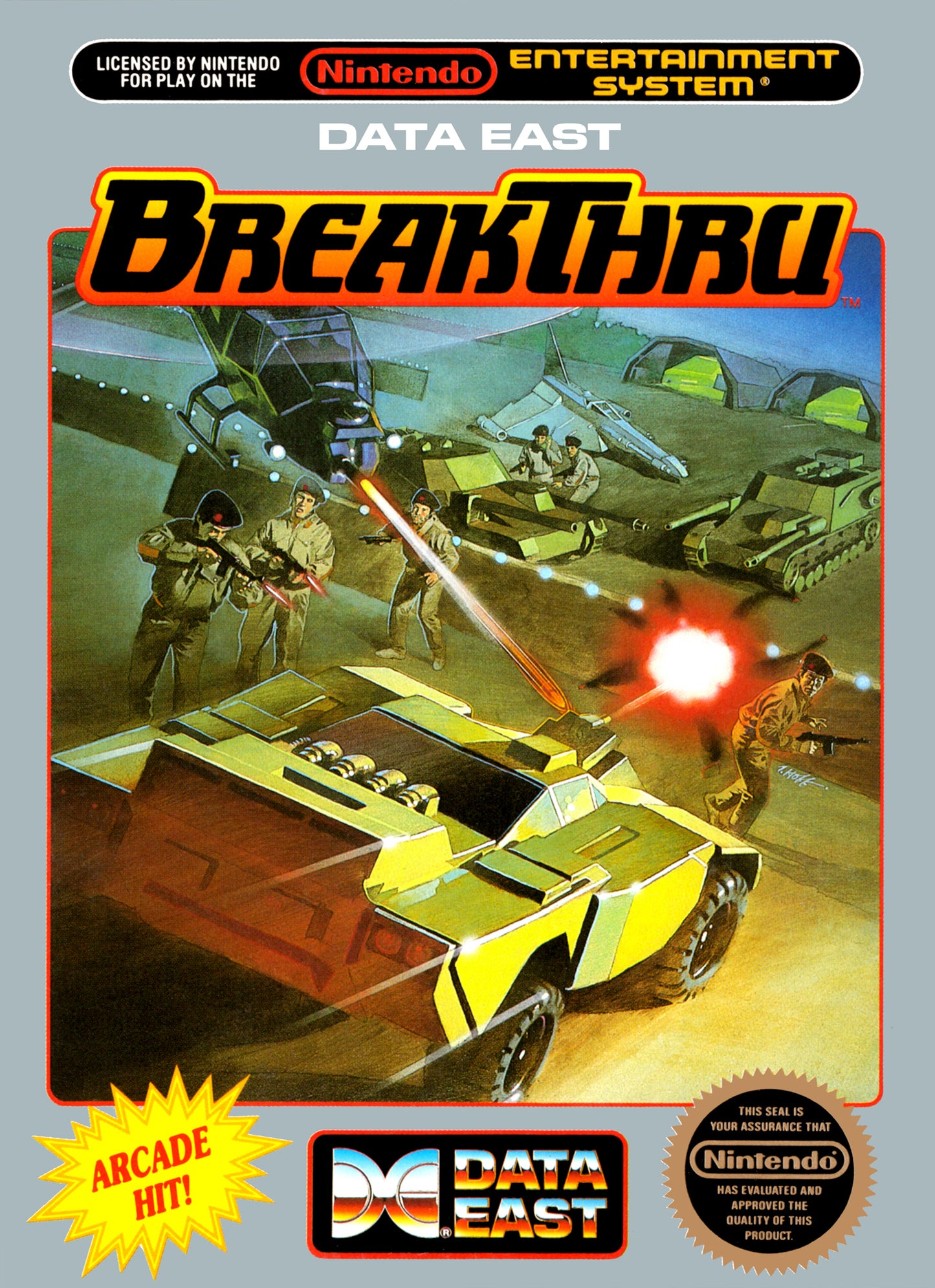 BREAKTHRU  - NES (W/BOX)