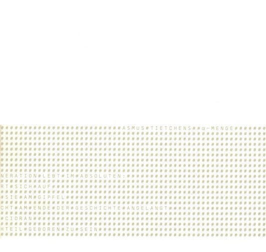 TIETCHENS, ASMUS  - B-MENGE