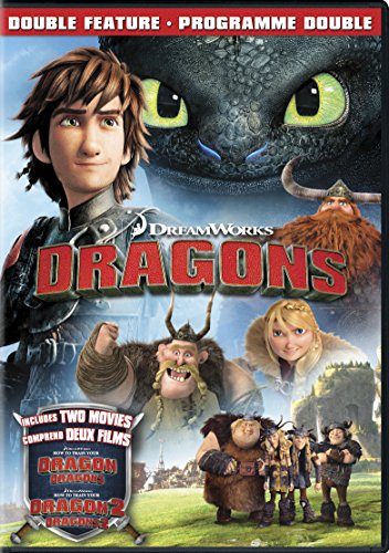 HOW TO TRAIN YOUR DRAGON 1 & 2  - DVD-DOUBLE FEATURE