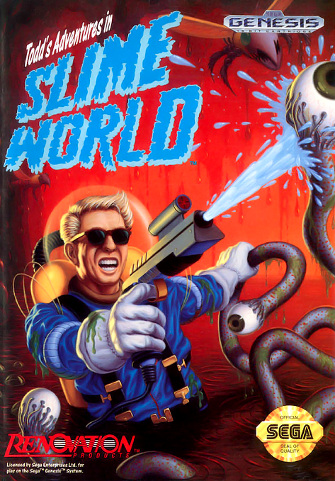 TODD'S ADVENTURES IN SLIME WORLD  - GENESIS
