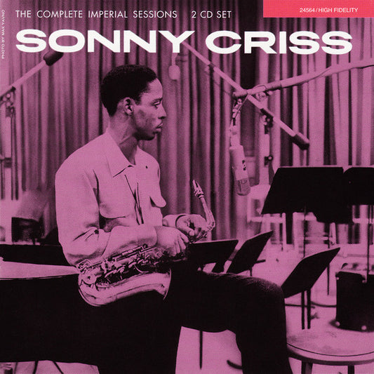 CRISS, SONNY  - COMPLETE IMPERIAL SESSIONS 1956