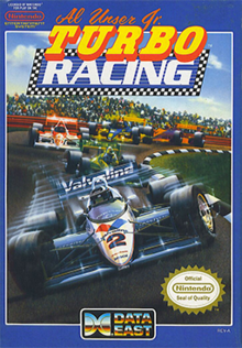 AL UNSER JR.'S TURBO RACING  - NES (W/BOX)