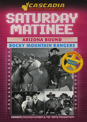 SATURDAY MATINEE ARIZONA BOUND & ROCKY MOUNTAIN RANGERS DOUBLE FEATURE DVD