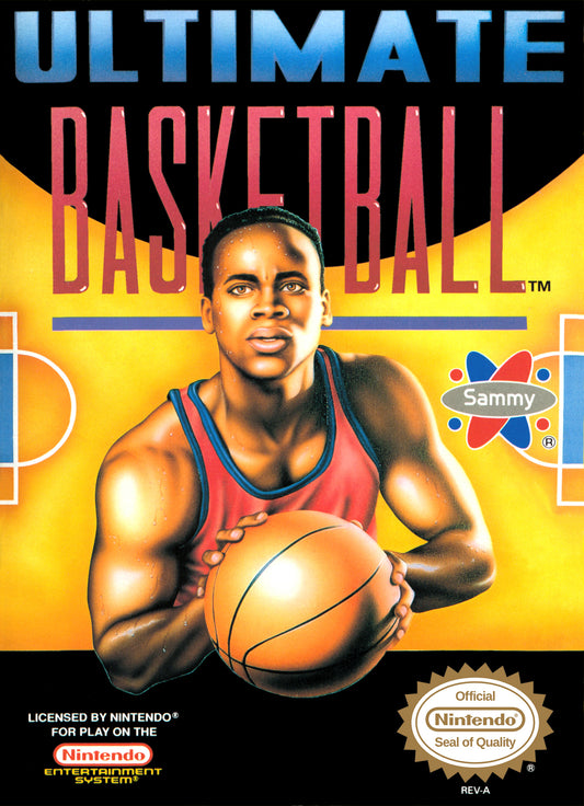 ULTIMATE BASKETBALL  - NES (W/BOX & MANUAL)