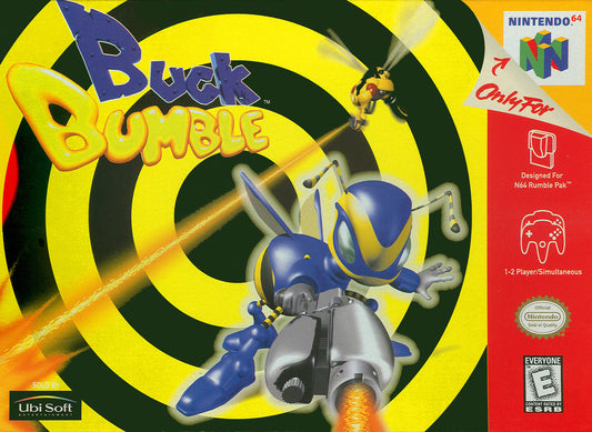 BUCK BUMBLE  - N64 (W/BOX & MANUAL)