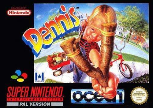 DENNIS THE MENACE  - SNES (W/BOX)