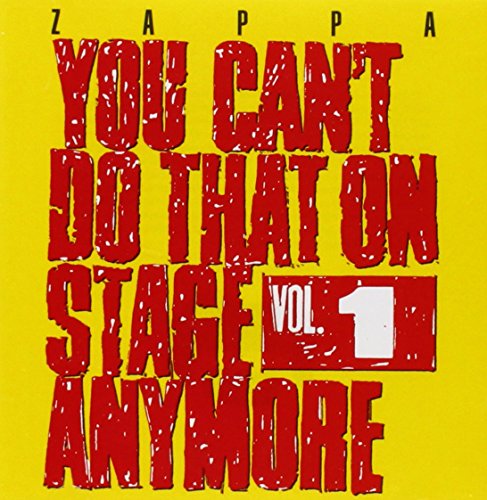 ZAPPA, FRANK - YOU CANT DO THAT ON STAGE ANYMORE VOL.1 (2CD)