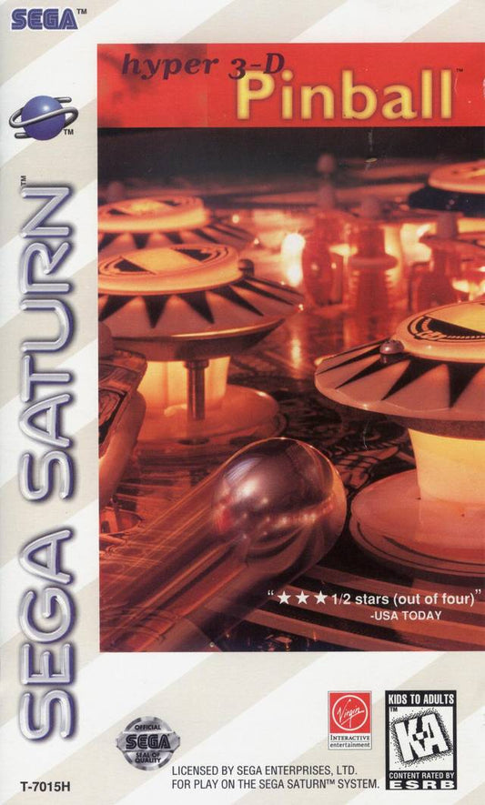 HYPER 3D PINBALL  - SATURN