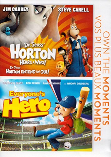 HORTON HEARS A WHO!/EVERYONE'S HERO - DVD - DOUBLE FEATURE