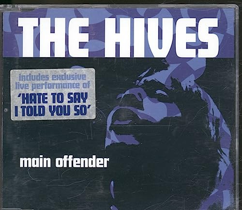 HIVES - MAIN OFFENDER (CDS) BLUE ART COVER