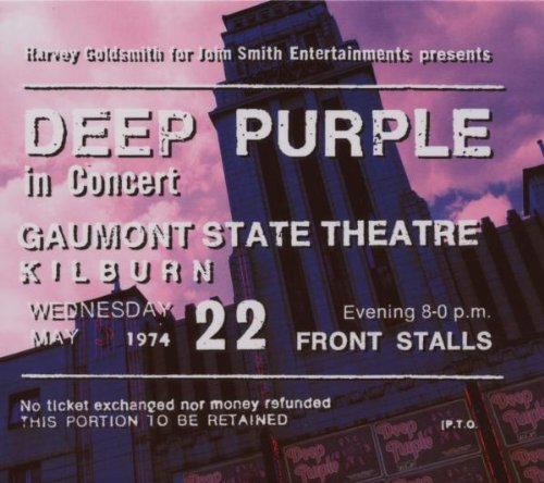 DEEP PURPLE  - LIVE IN LONDON 1974