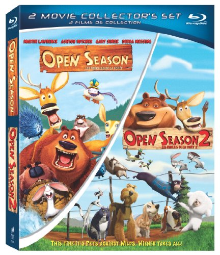 OPEN SEASON/OPEN SEASON 2 - BLU-DOUBLE FEATURE