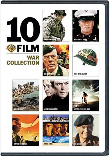 WARNER BROS. WAR COLLECTION - DVD-10 FILM (10 DISCS)