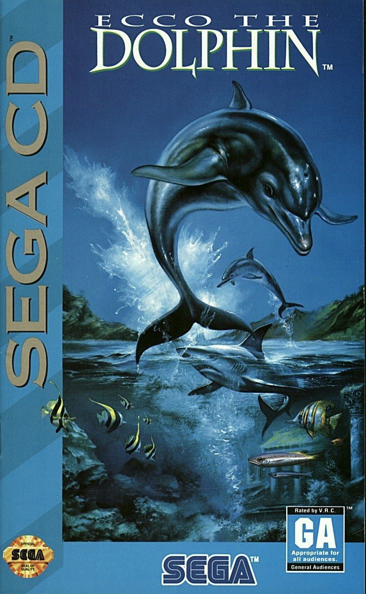 ECCO THE DOLPHIN  - SEGACD