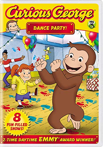 CURIOUS GEORGE (ANIMATED) - DVD-DANCE PARTY