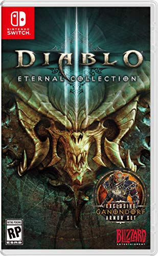 DIABLO III ETERNAL COLLECTION NINTENDO SWITCH GAMES AND SOFTWARE FRENCH ENGLISH