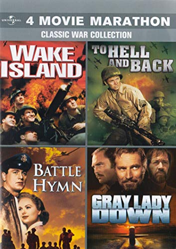 WAKE ISLAND/TO HELL & BACK/BATTLE HYMN/G - DVD-CLASSIC WAR COLLECTION