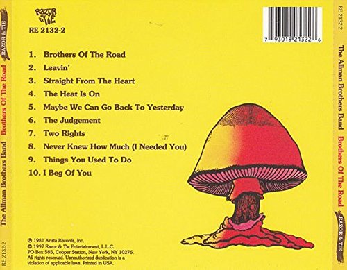 ALLMAN BROTHERS BAND  - BROTHERS OF THE ROAD