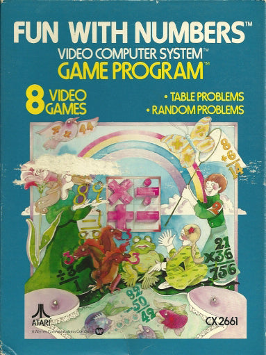 FUN WITH NUMBERS  - ATARI2600