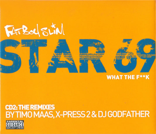 FATBOY SLIM  - STAR69 (CDS)