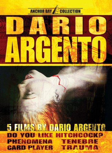 DARIO ARGENTO BOX SET (DO YOU LIKE HITCHCOCK? / PHENOMENA / TENEBRE / CARD PLAYER / TRAUMA)