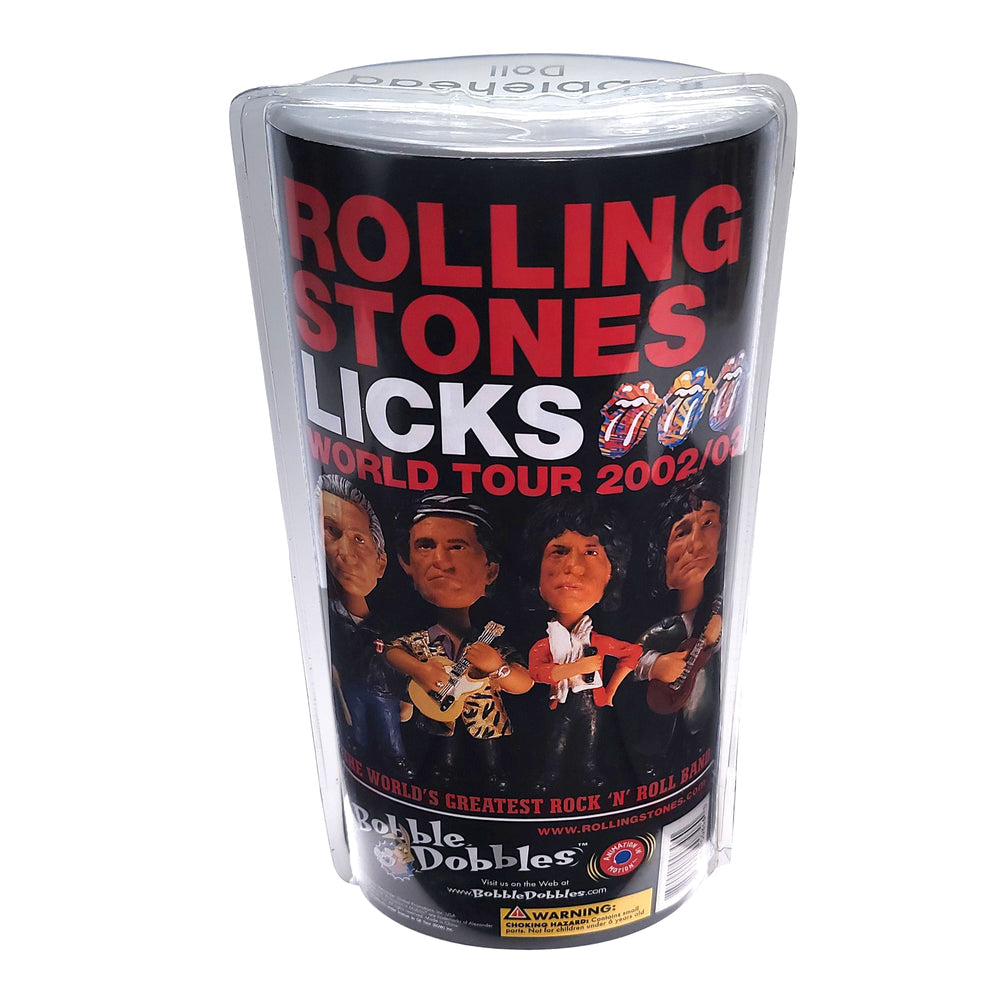 ROLLING STONES: KEITH/MICK/RONNIE/CHARLI - BOBBLE DOBBLES-LICKS-SET OF 4