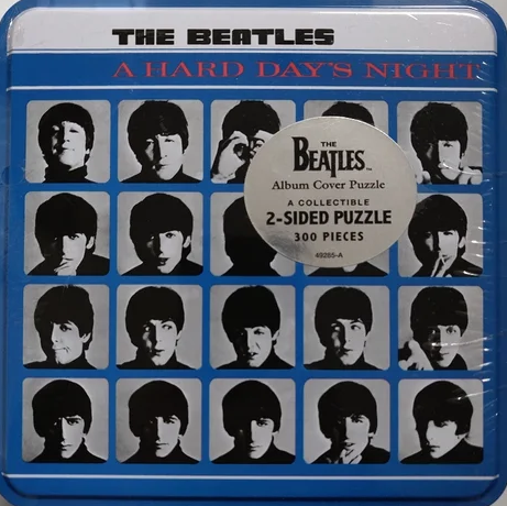 BEATLES: A HARD DAY'S NIGHT (300 PIECE) - PUZZLE-TIN-MB-HASBRO