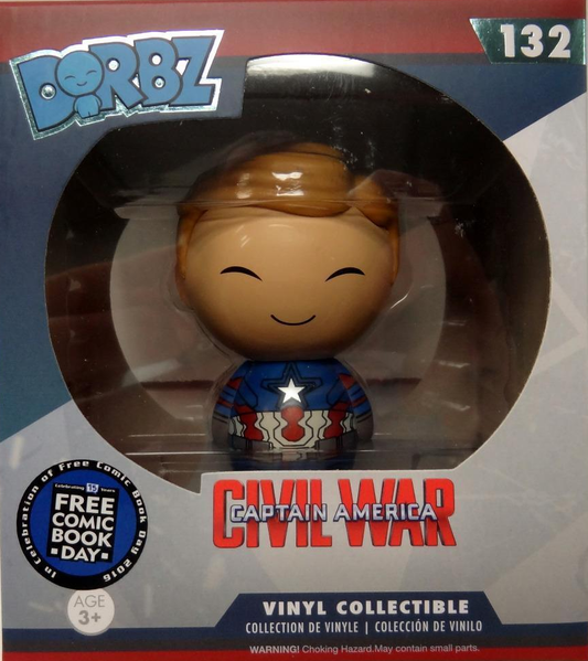 CAPTAIN AMERICA: CIVIL WAR #132 (WITHOUT - DORBZ-FREE COMIC BOOK DAY