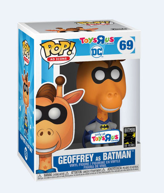 TOYS R US: GEOFFREY AS BATMAN #69 - FUNKO POP!-EXCLUSIVE