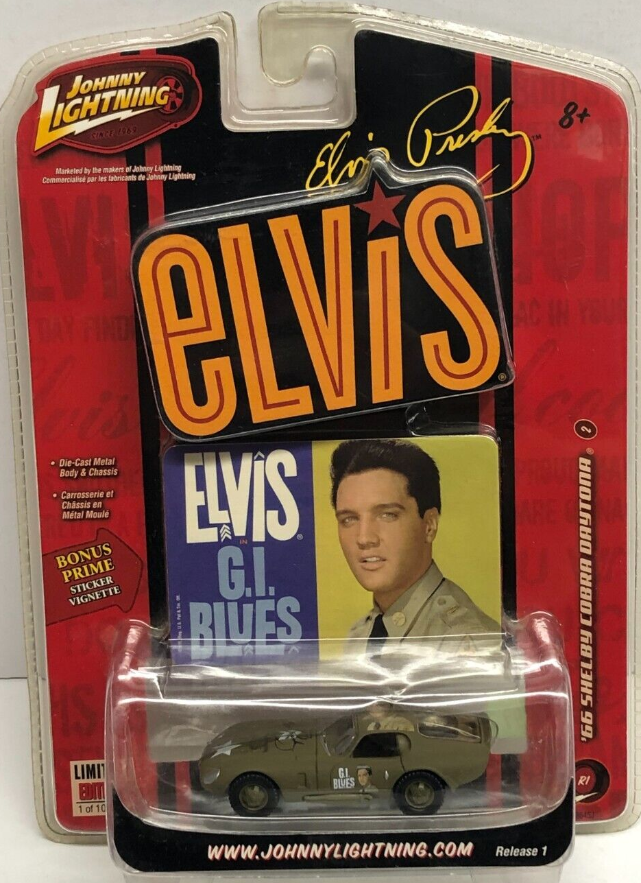 ELVIS: '66 SHELBY COBRA DAYTONA #2 - JOHNNY LIGHTNING-2007