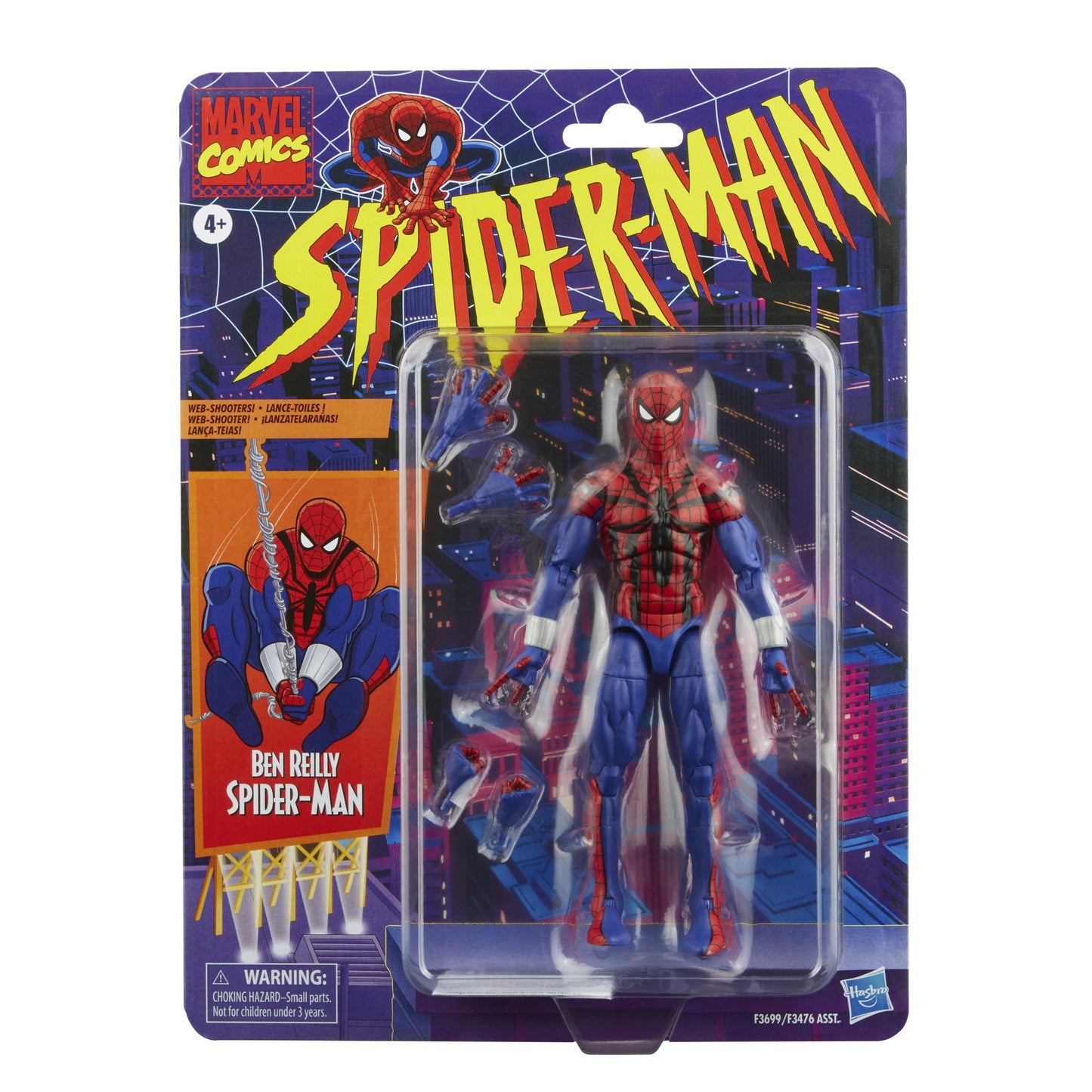 SPIDER-MAN: BEN REILLY SPIDER MAN - LEGENDS SERIES-HASBRO