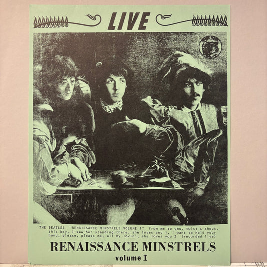 Beatles - Renaissance Minstrels Volume 1 (Bootleg) (Used LP)