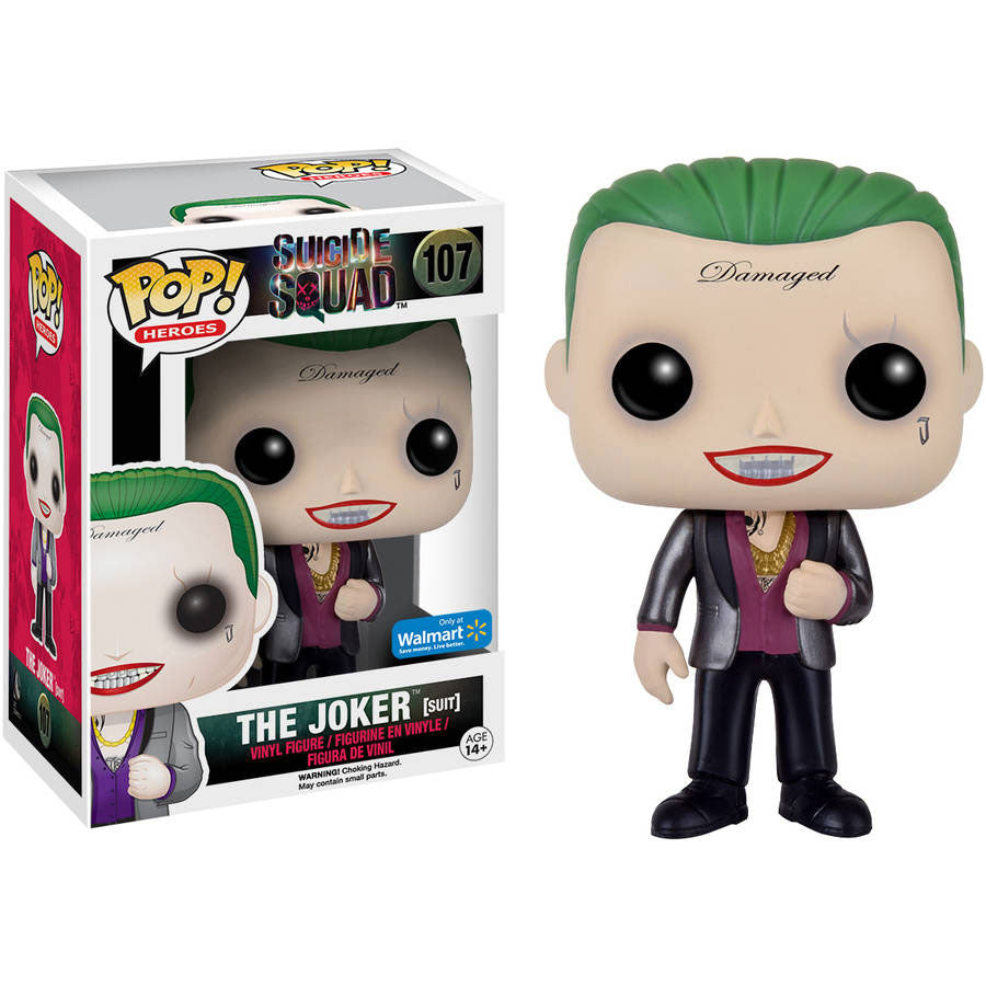 SUICIDE SQUAD: JOKER #107 (SUIT) - FUNKO POP!-EXCLUSIVE