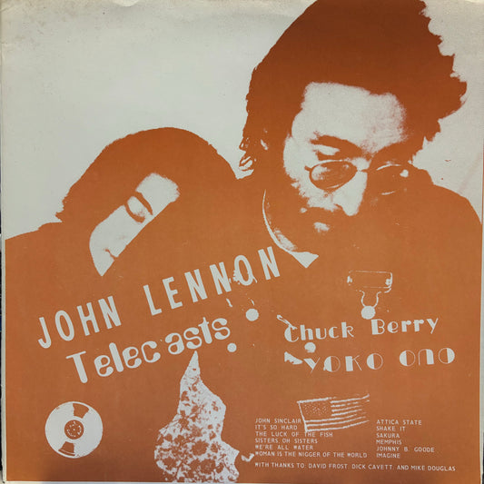 John Lennon, Chuck Berry, Yoko Ono - Telecasts (Used LP)