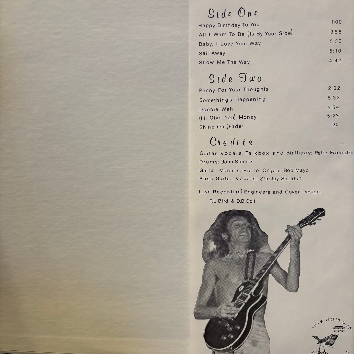 Peter Frampton - Shine On The Shrine (Used LP)