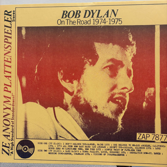 Bob Dylan - On The Road 1974-1975 (Used LP)