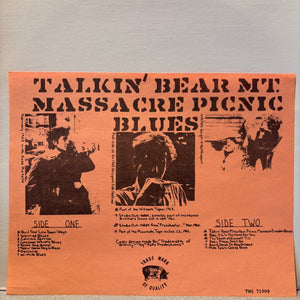 Bob Dylan - Talkin' Bear Mt. Massacre Picnic Blues (Used LP)