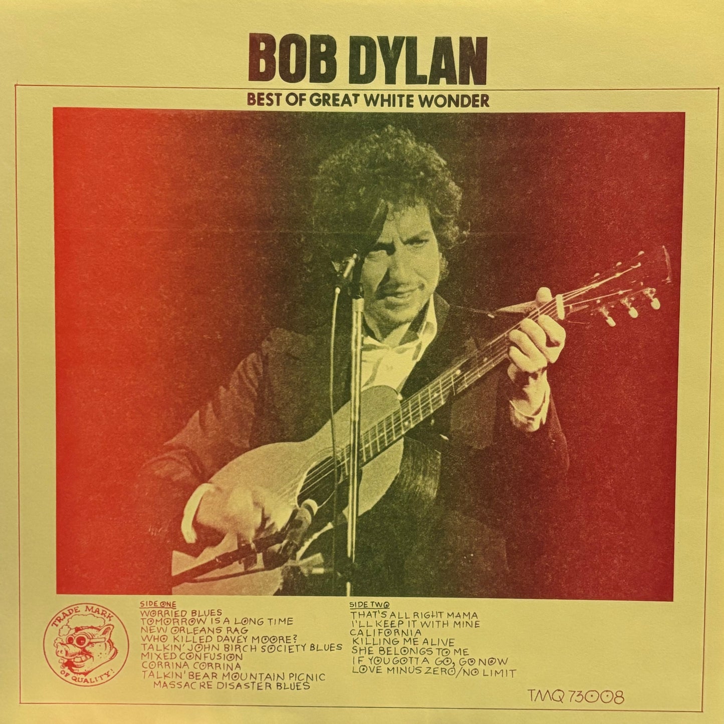 Bob Dylan - The Great White Wonder (Used LP)