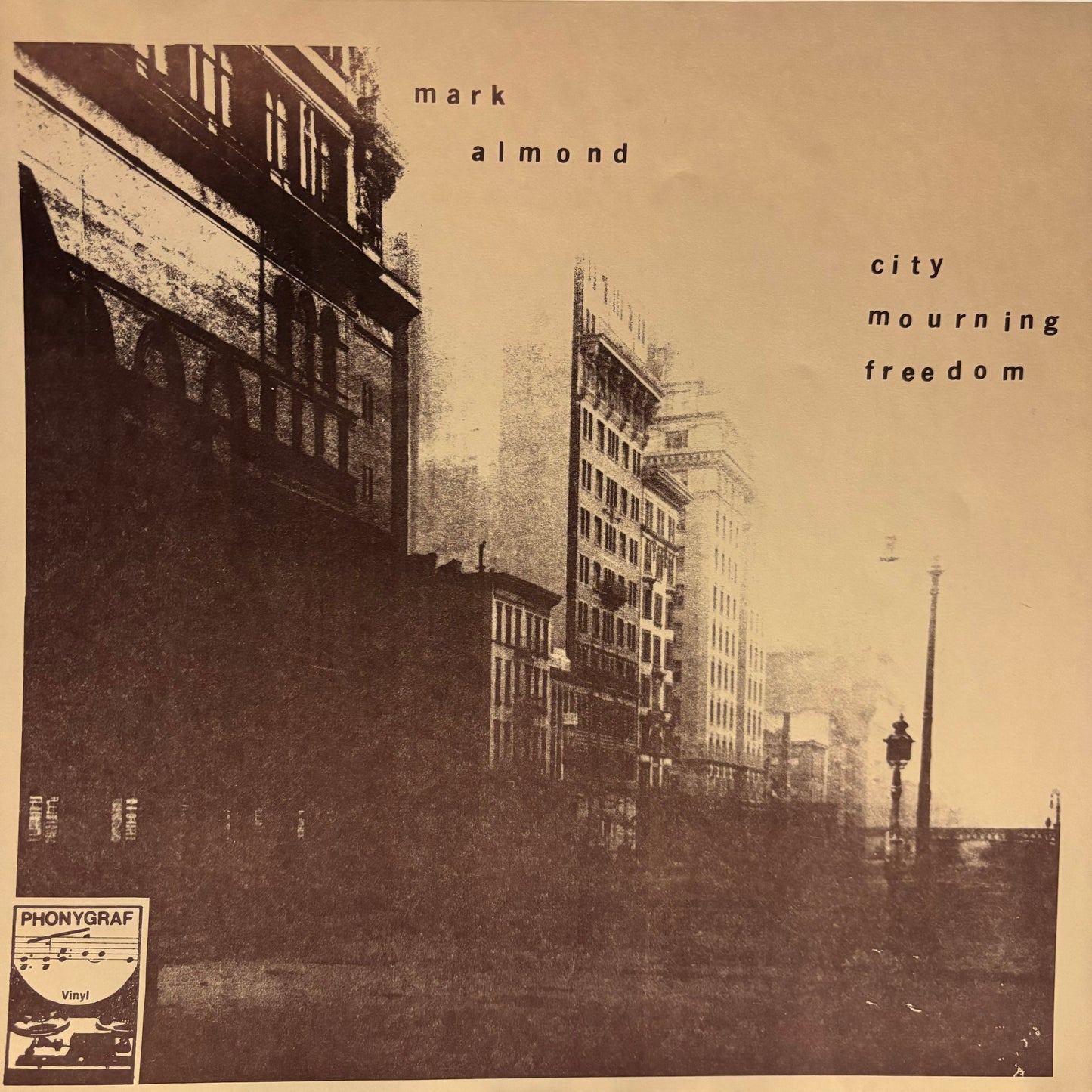 Mark Almond - City Mourning Freedom (Used LP)