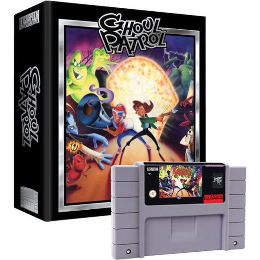 GHOUL PATROL - SNES- LIMITED RUN BOXSET (SEALED)