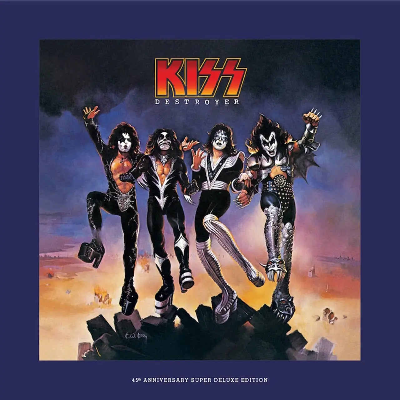 KISS  - DESTROYER (45TH ANNIV)(SUPER DLX)(4CD/BL